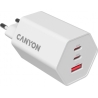 Canyon charger HEXAGON 65 GaN 65W 2xPD 1xQC EU White