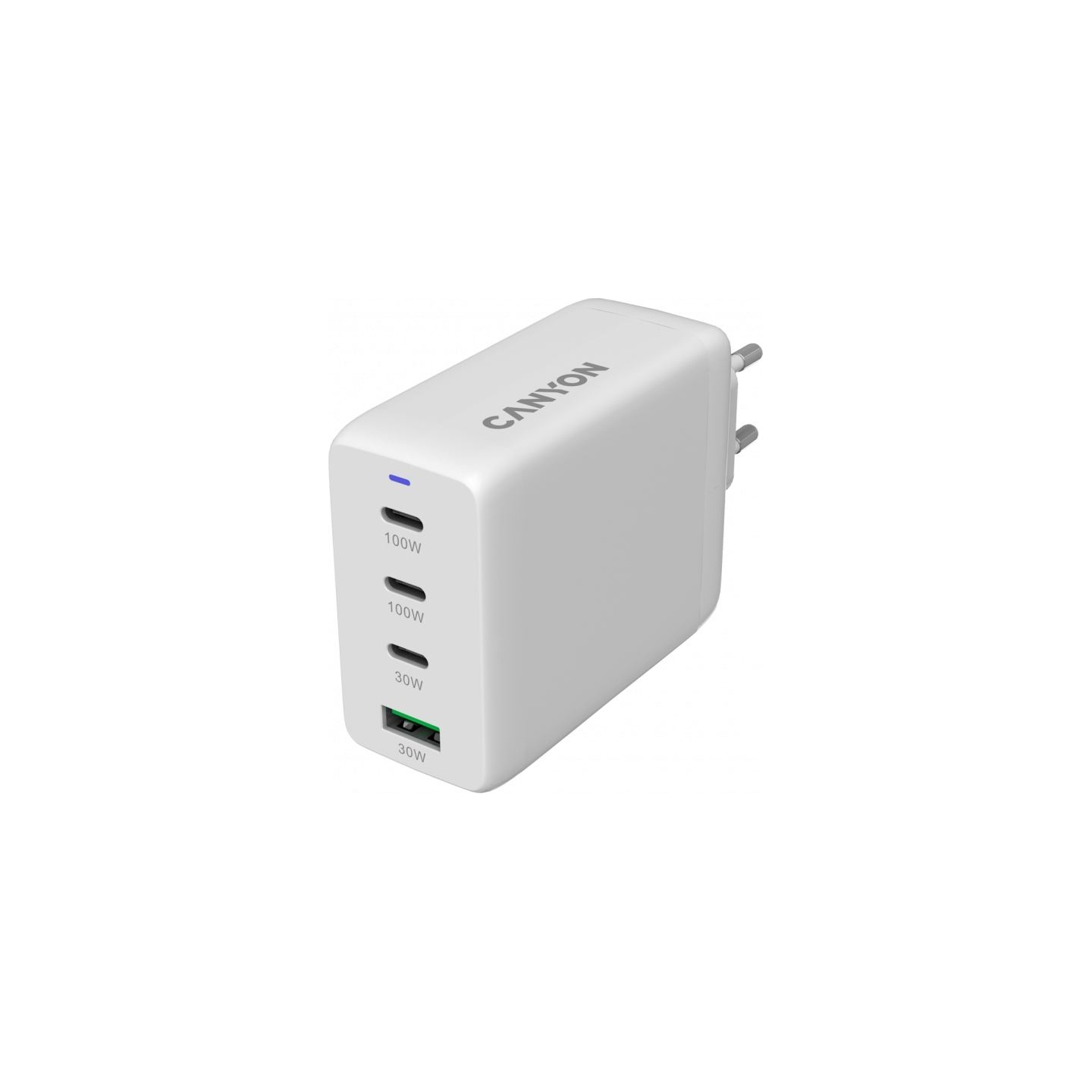 Canyon charger CU100ACC GaN 100W 3xPD 1xQC EU White