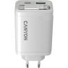 Canyon charger OnCharge 65RC Build-In Cable USB-C 65W 1xPD 1xQC EU White