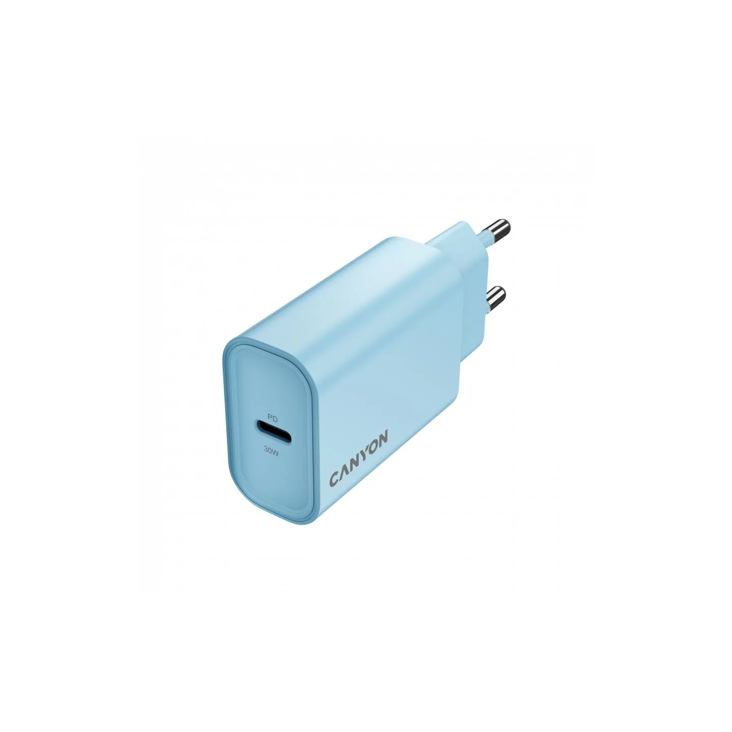 Canyon charger OnCharge 30CL Max Power 30W 1xPD EU Light Blue