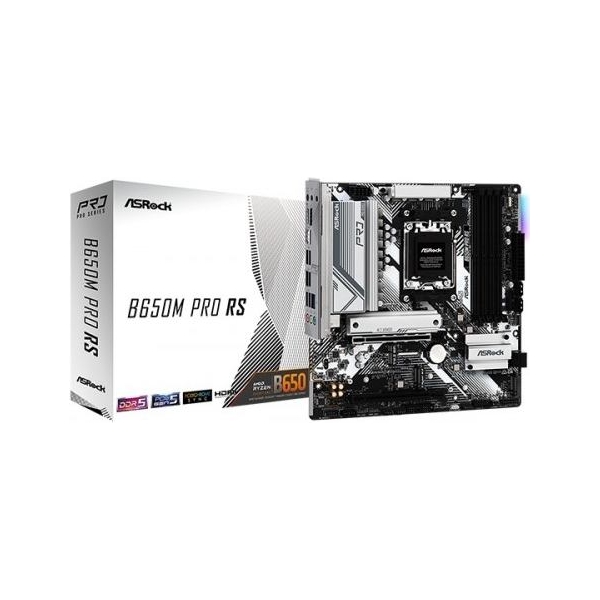 Asrock Motherboard B650M PRO RS AM5 4DDR5 HDMI/DP mATX