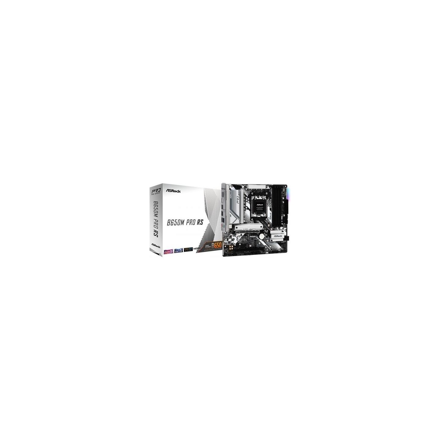 Asrock Motherboard B650M PRO RS AM5 4DDR5 HDMI/DP mATX
