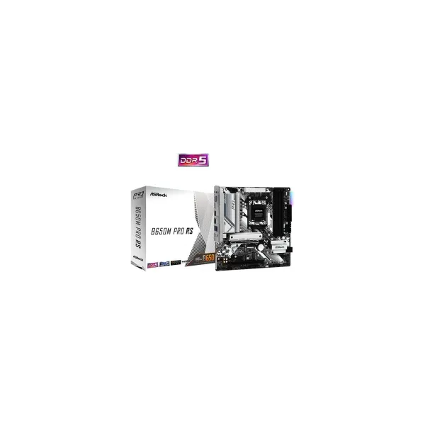 Asrock Motherboard B650M PRO RS AM5 4DDR5 HDMI/DP mATX