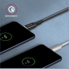 Axagon Data and charging USB 2.0 cable 1.5 m long. PD 60W, 3A. Black braided.