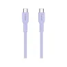 Canyon cable OnWire 60CL C-C 60W COLOR Braided 1m Purple