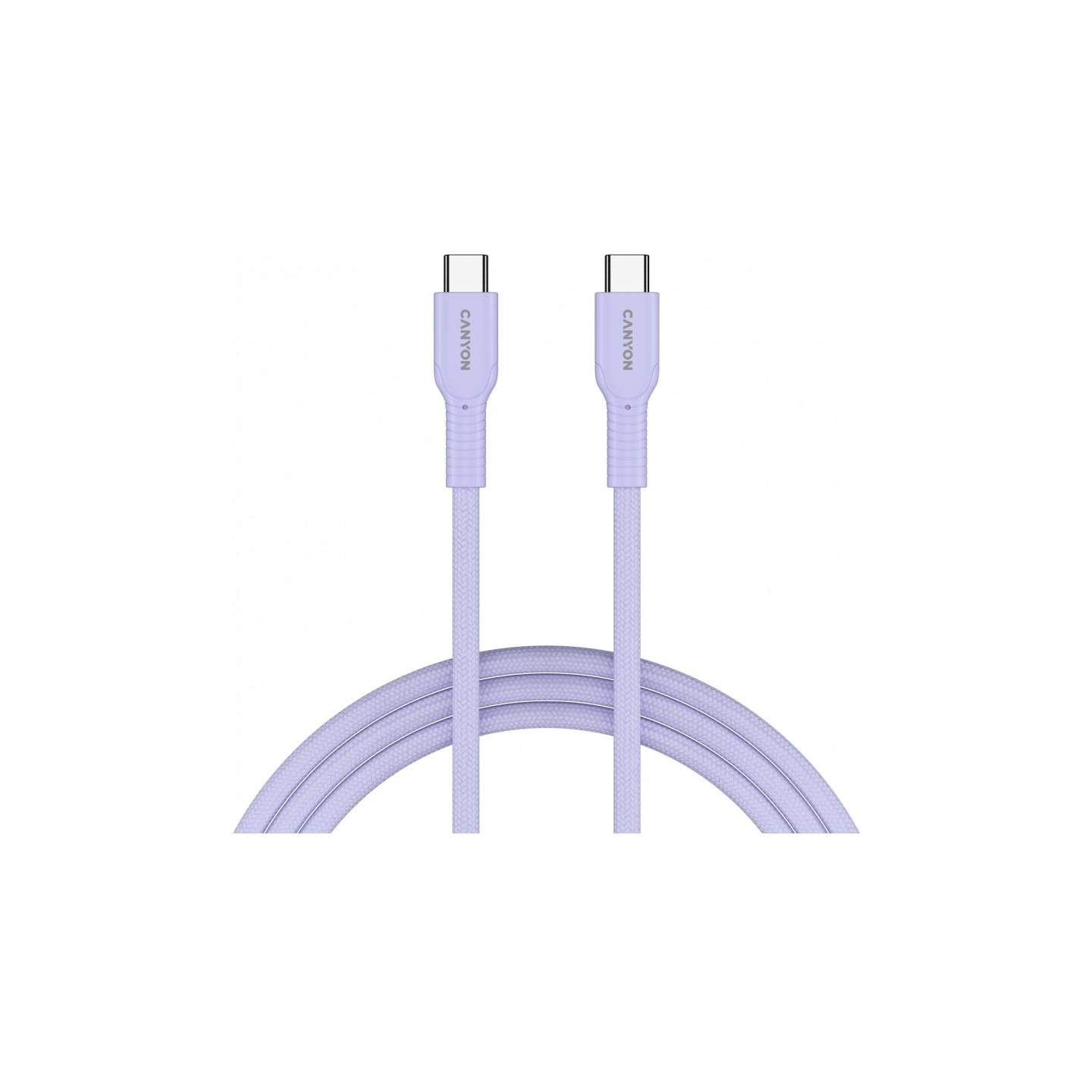Canyon cable OnWire 60CL C-C 60W COLOR Braided 1m Purple