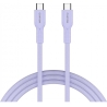 Canyon cable OnWire 60CL C-C 60W COLOR Braided 1m Purple