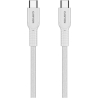Canyon cable OnWire 60CL C-C 60W COLOR Braided 1m White