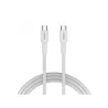 Canyon cable OnWire 60CL C-C 60W COLOR Braided 1m White