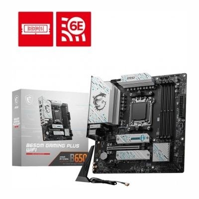 MSI B650M GAMING PLUS WIFI AM5 4DDR5 HDMI/DP mATX