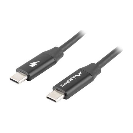 Canyon UC-44, cable, U4-CC-5A1M-E, USB4 TYPE-C to TYPE-C cable assembly 40G 1m 5A 240W(ERP) with E-MARK, CE, ROHS, white