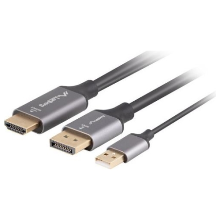 Canyon cable OnWire 60CL C-C 60W COLOR Braided 1m Pink