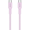 Canyon cable OnWire 60CL C-C 60W COLOR Braided 1m Pink