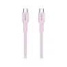 Canyon cable OnWire 60CL C-C 60W COLOR Braided 1m Pink