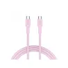 Canyon cable OnWire 60CL C-C 60W COLOR Braided 1m Pink