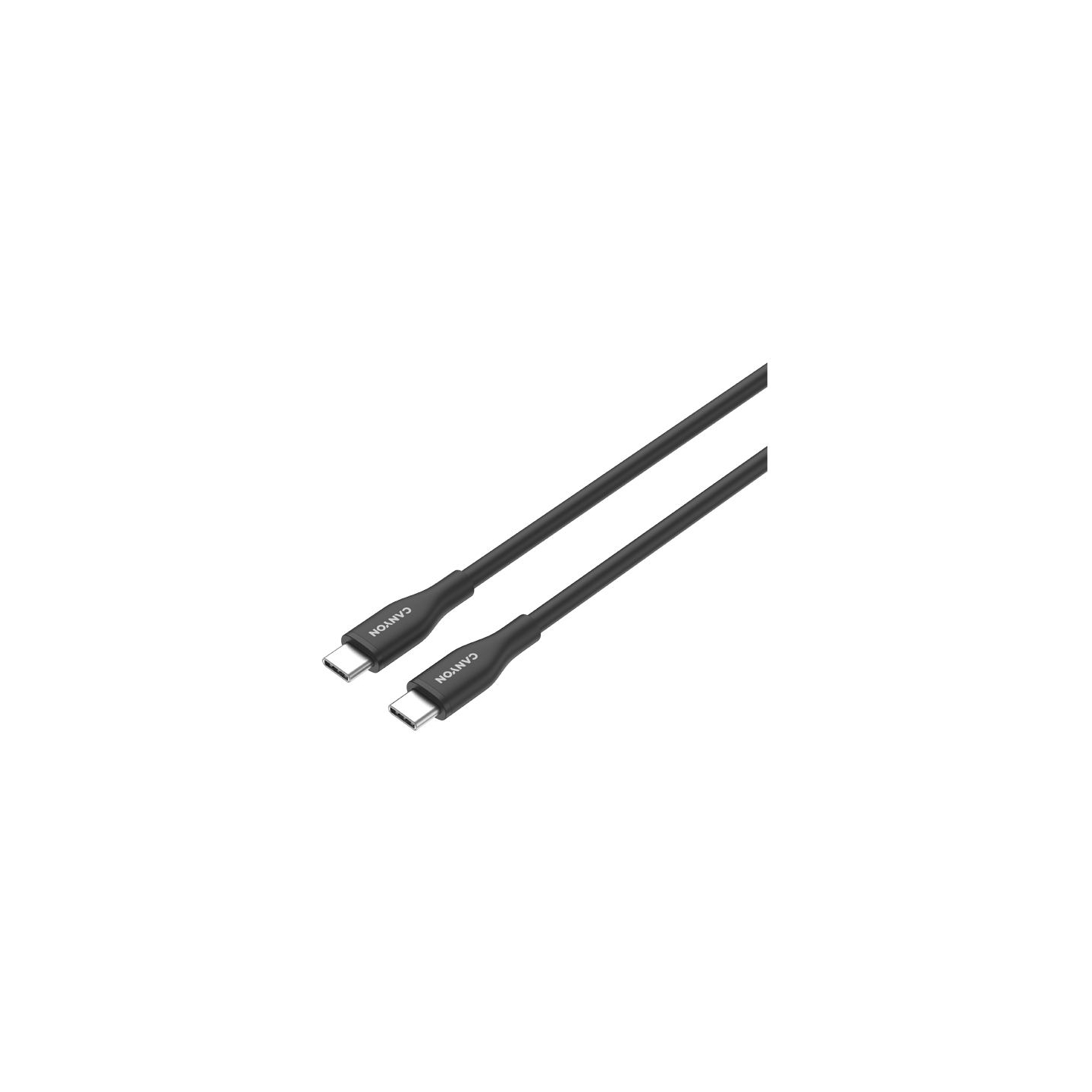 Canyon cable CC60SC10 C-C 60W 1m Silicon Black