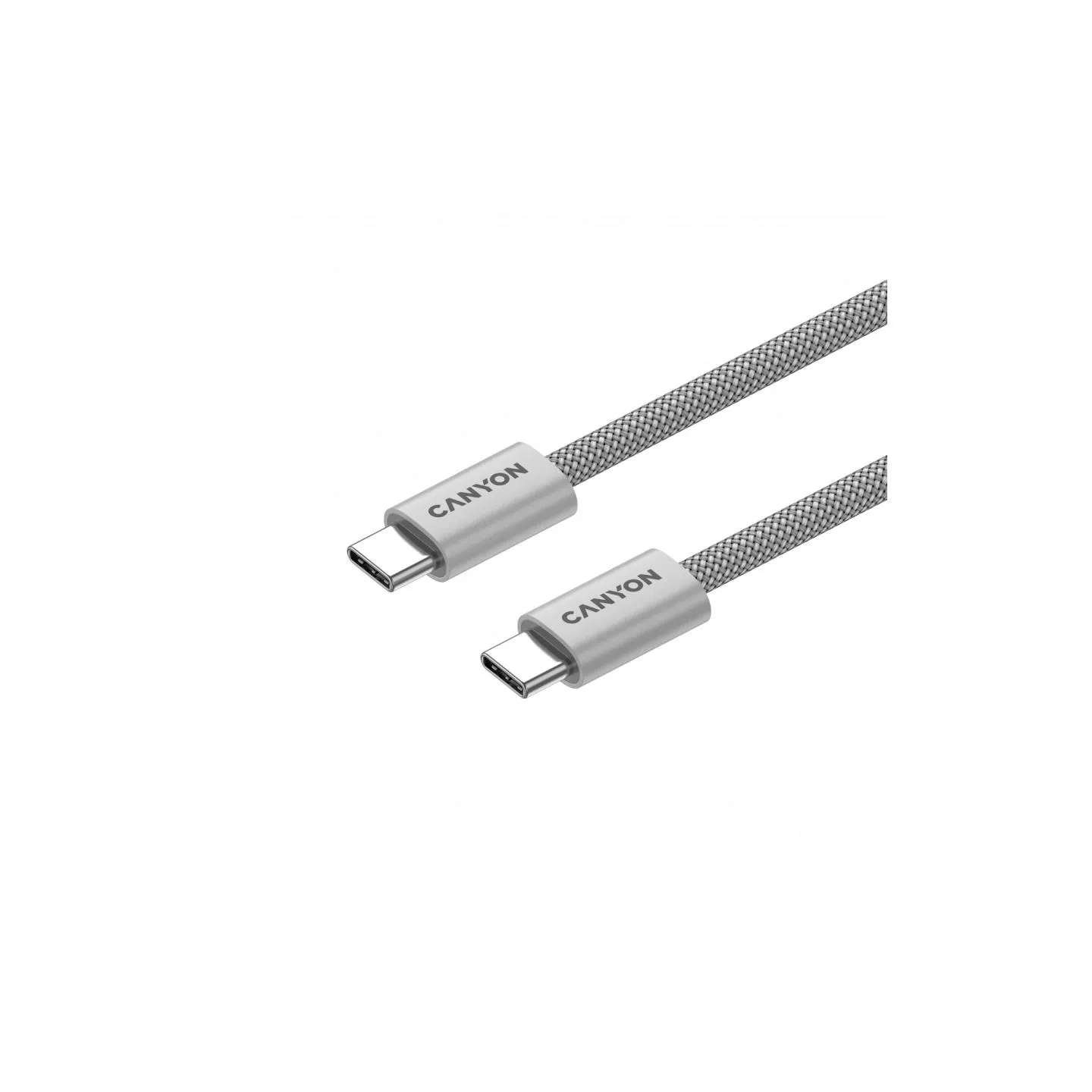 Canyon cable OnWire 60MG C-C 60W Magnet Braided 1m Light Grey