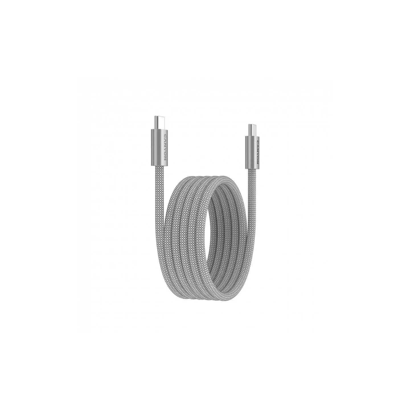Canyon cable OnWire 60MG C-C 60W Magnet Braided 1m Light Grey