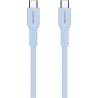 Canyon cable OnWire 60CL C-C 60W COLOR Braided 1m Light Blue