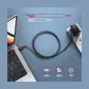 Axagon BUCM4X-CM05AB NewGEN USB-C - USB-C 4 Gen 240 W cable 0.5 m