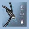 Axagon BUCM4X-CM05AB NewGEN USB-C - USB-C 4 Gen 240 W cable 0.5 m