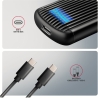 Axagon EEM2-SC USB-C 3.2 Gen 2 - M.2 NVMe SSD 30-80mm box black