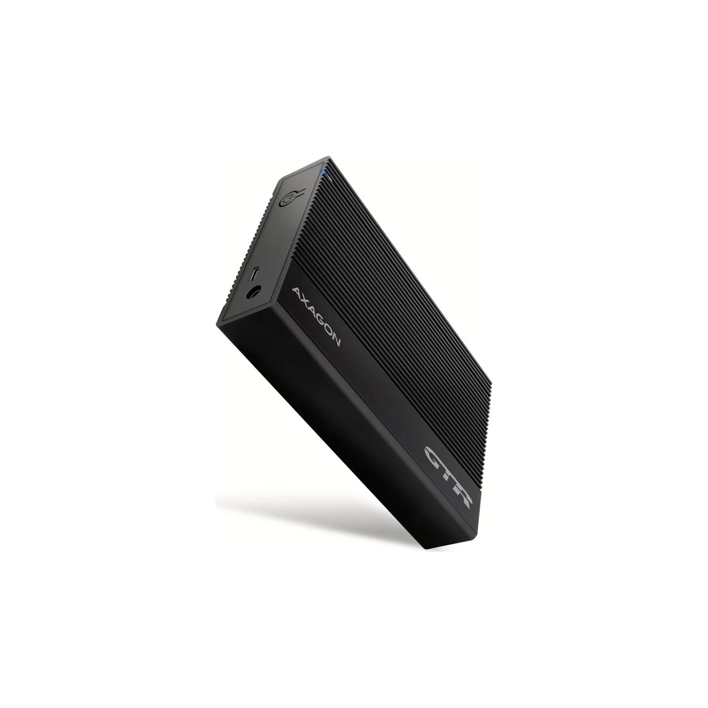 Axagon EE35-GTR USB-C 3.2 Gen 1 - SATA 6G, 3.5" External RIBBED box BLACK