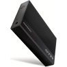 Axagon EE35-GTR USB-C 3.2 Gen 1 - SATA 6G, 3.5" External RIBBED box BLACK