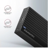 Axagon Superfast external AXAGON EEM2-GTR THIN RIB box with USB 3.2 Gen 2 interface is designed for NVMe (PCI-Express) M.2 SSD d