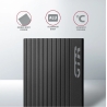 Axagon Superfast external AXAGON EEM2-GTR THIN RIB box with USB 3.2 Gen 2 interface is designed for NVMe (PCI-Express) M.2 SSD d