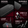 Axagon EEM2-GAM USB-C 3.2 Gen 2 10Gbps - M.2 NVMe/SATA SSD GAME 30-80mm ALU box