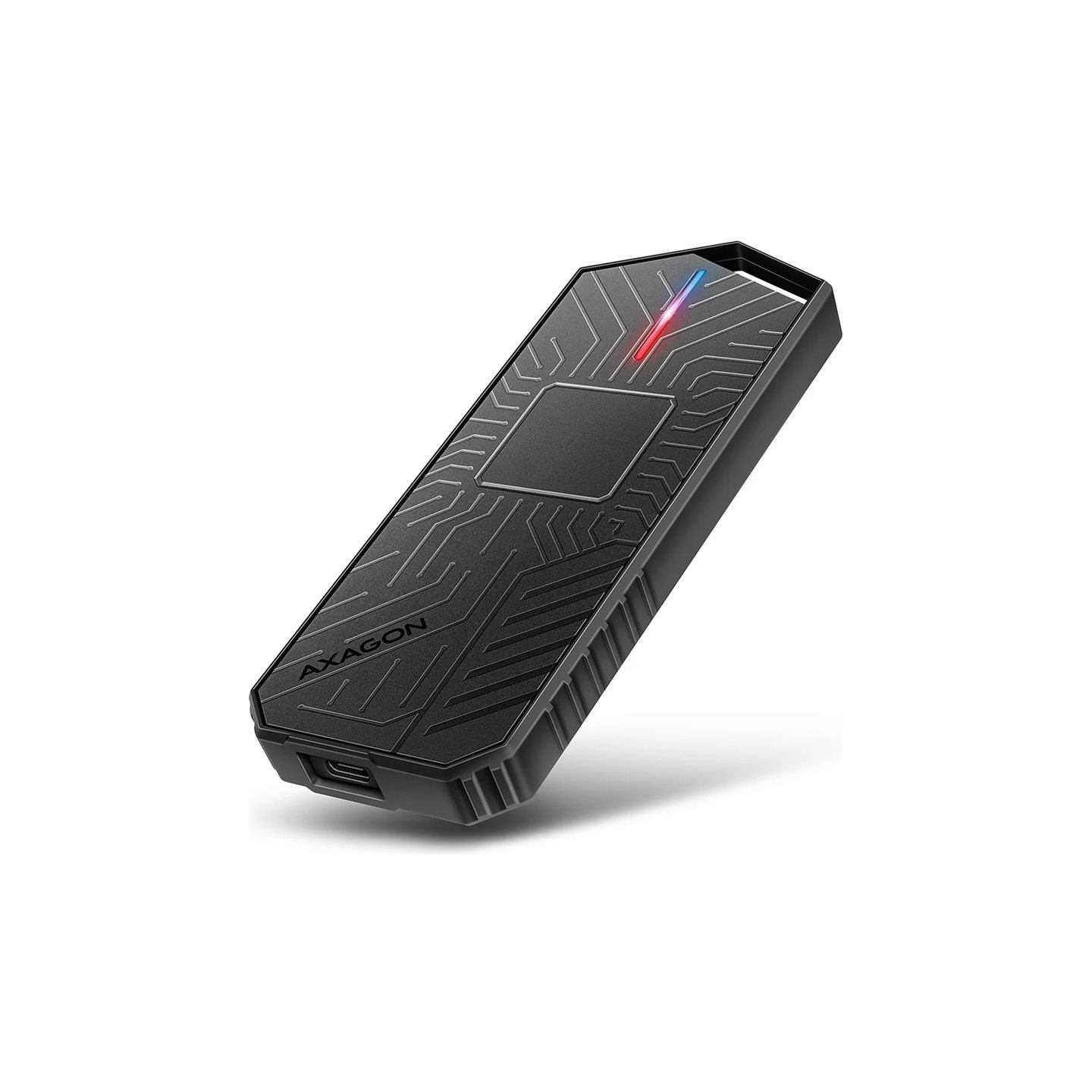 Axagon EEM2-GAM USB-C 3.2 Gen 2 10Gbps - M.2 NVMe/SATA SSD GAME 30-80mm ALU box