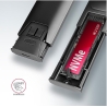 Axagon EEM2-GTS2 USB-C 3.2 Gen 2 - M.2 NVMe / SATA SSD THIN SCREWLESS 30-80mm ALU box