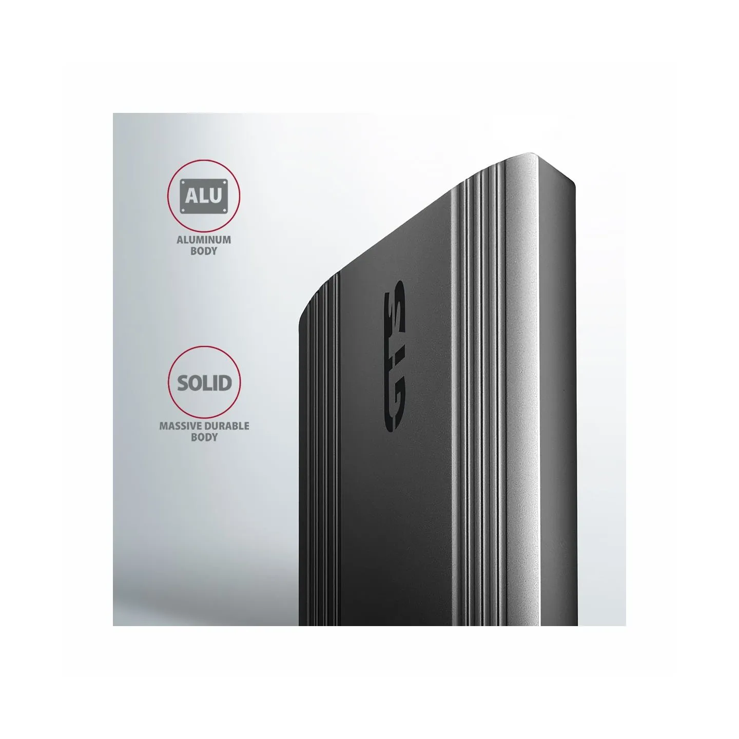 Axagon EEM2-GTS2 USB-C 3.2 Gen 2 - M.2 NVMe / SATA SSD THIN SCREWLESS 30-80mm ALU box