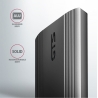 Axagon EEM2-GTS2 USB-C 3.2 Gen 2 - M.2 NVMe / SATA SSD THIN SCREWLESS 30-80mm ALU box
