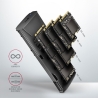 Axagon EEM2-GTS2 USB-C 3.2 Gen 2 - M.2 NVMe / SATA SSD THIN SCREWLESS 30-80mm ALU box