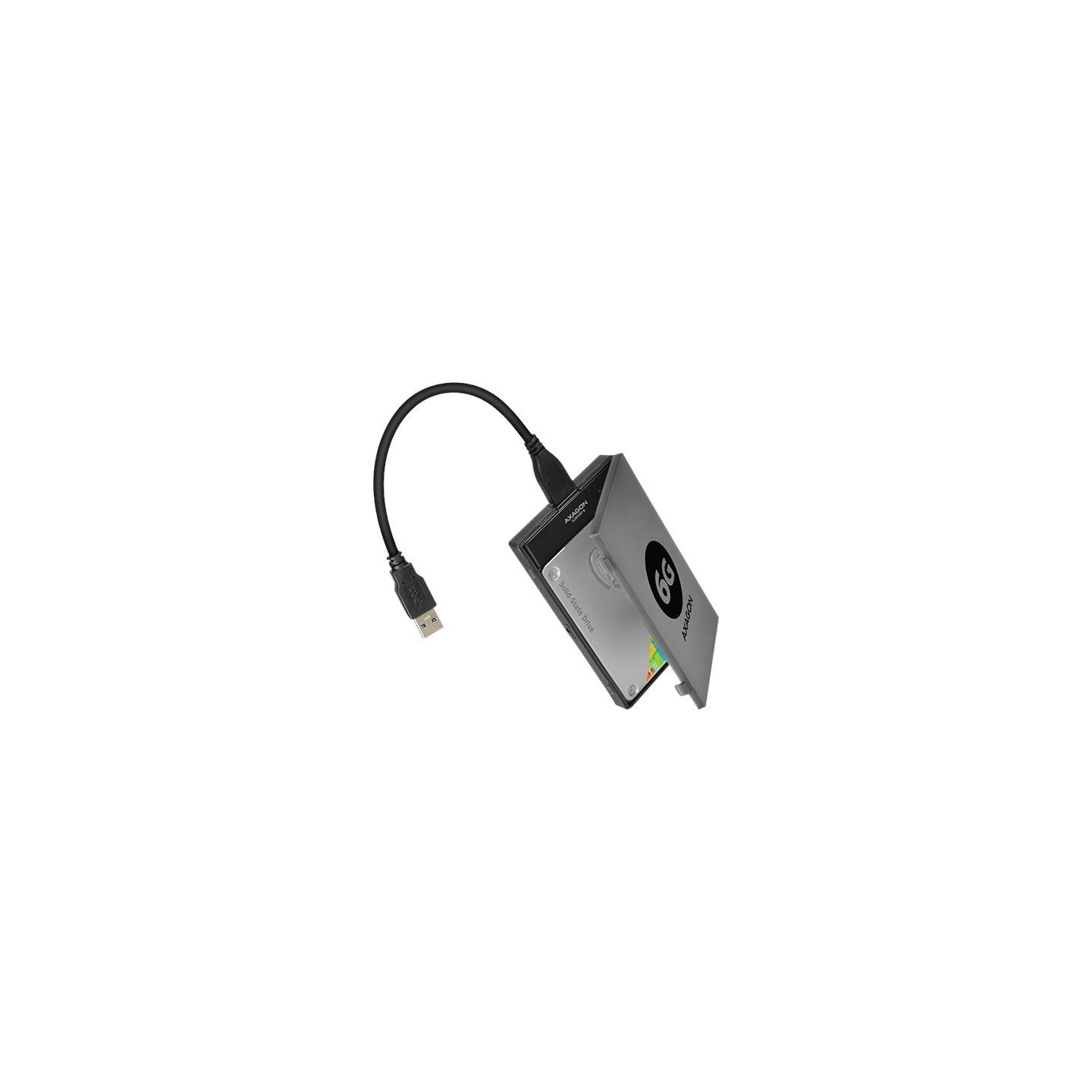Axagon ADSA-1S6 USB3.0 - SATA 6G UASP HDD External Adapter Incl. Case