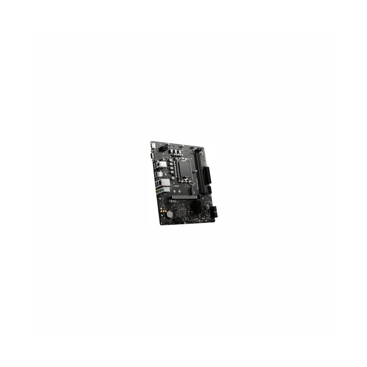 MSI | PRO H610M-E | Processor family Intel | Processor socket  LGA1700 | Supported hard disk drive interfaces SATA, M.2 | Number