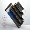 Axagon EEM2-SG2 USB-C 3.2 Gen 2 - M.2 NVMe / SATA SSD 30-80mm ALU box