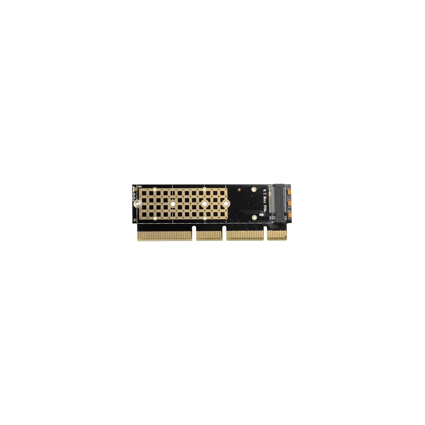Axagon PCEM2-1U PCI-E 3.0 16x - M.2 SSD NVMe, up to 80mm SSD, low profile 1U