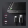 Axagon EE25-A6C USB-C 3.2 Gen 1 - SATA 6G 2.5" External SCREWLESS ALU RAW box BLACK