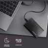 Axagon EE25-A6C USB-C 3.2 Gen 1 - SATA 6G 2.5" External SCREWLESS ALU RAW box BLACK