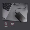 Axagon EE25-A6C USB-C 3.2 Gen 1 - SATA 6G 2.5" External SCREWLESS ALU RAW box BLACK