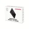 Axagon EE25-A6C USB-C 3.2 Gen 1 - SATA 6G 2.5" External SCREWLESS ALU RAW box BLACK