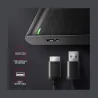 Axagon EE25-A6M USB3.0 - SATA 6G 2.5" External SCREWLESS ALU RAW box BLACK