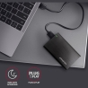 Axagon EE25-A6M USB3.0 - SATA 6G 2.5" External SCREWLESS ALU RAW box BLACK