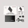 Axagon EE25-A6M USB3.0 - SATA 6G 2.5" External SCREWLESS ALU RAW box BLACK