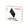 Axagon EE25-A6M USB3.0 - SATA 6G 2.5" External SCREWLESS ALU RAW box BLACK