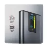 Axagon EEM2-SD2 USB-C 3.2 Gen 2 - M.2 NVMe / SATA SSD 30-80mm ALU box grey, LCD display