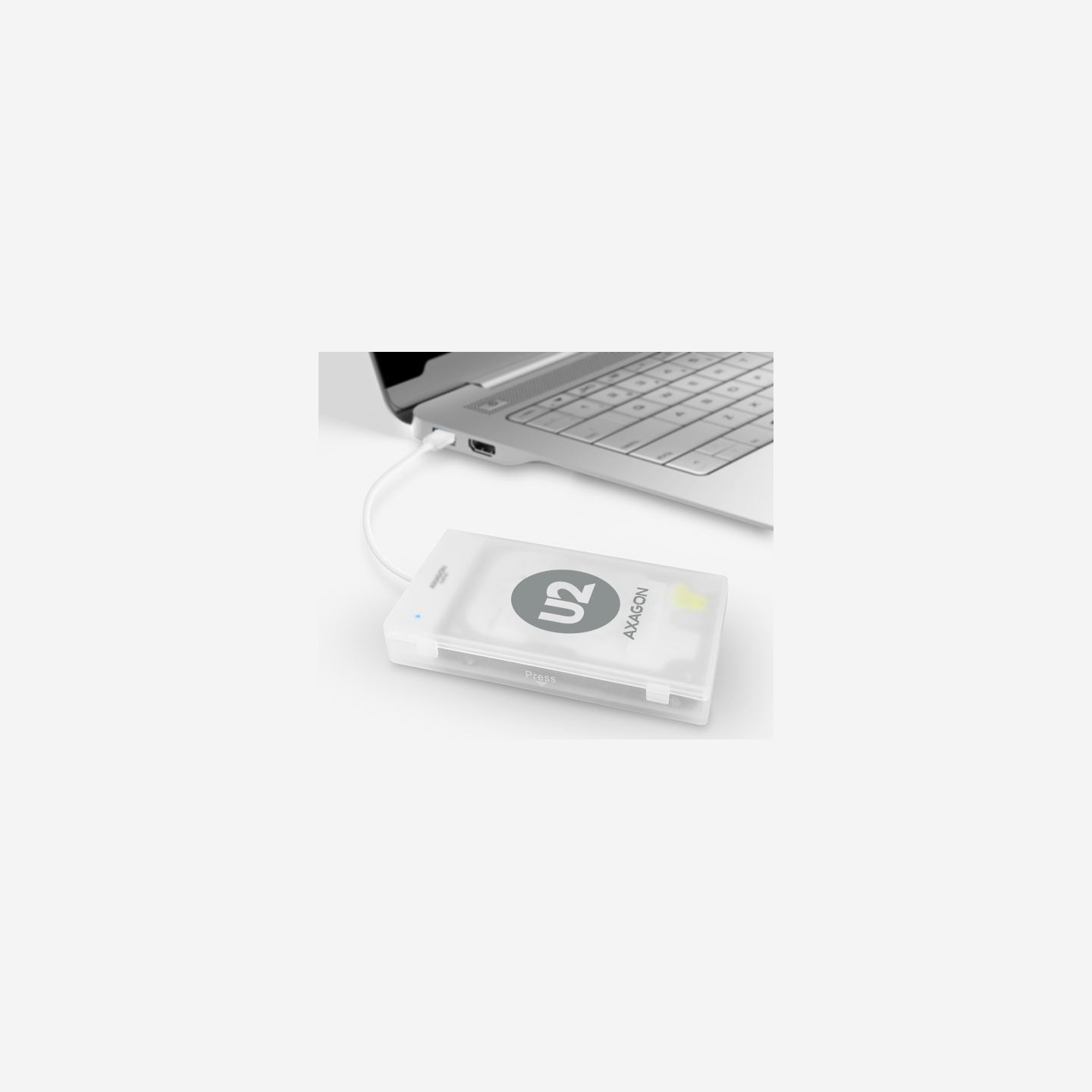 Axagon ADSA-1S USB2.0 - SATA HDD External Adapter Incl. 2.5" Case